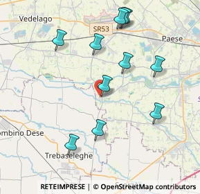 Mappa Via Don Cester, 31050 Badoere TV, Italia (4.05818)