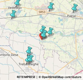 Mappa Via Don Cester, 31050 Badoere TV, Italia (4.07727)