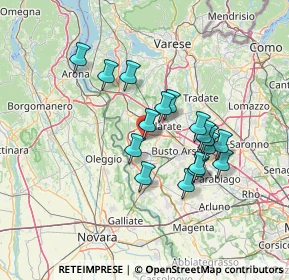 Mappa Via Bretella, 21017 Samarate VA, Italia (11.76765)