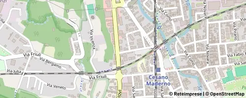 Mappa Cesano Maderno