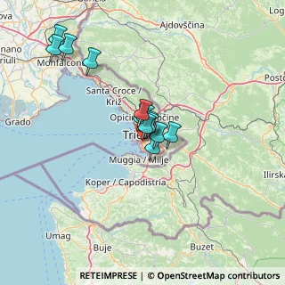 Mappa Via Visinada, 34145 Trieste TS, Italia (10.21615)