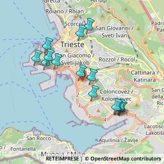 Mappa Via Visinada, 34145 Trieste TS, Italia (1.93786)