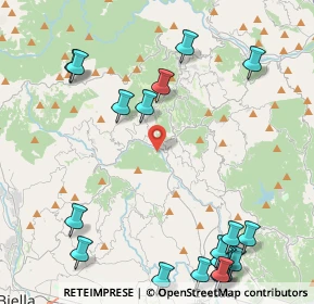 Mappa Via Gerolamo Berra, 13825 Valle mosso BI, Italia (5.867)