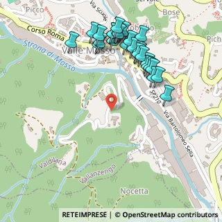 Mappa Via Gerolamo Berra, 13825 Valle mosso BI, Italia (0.27037)