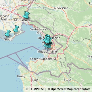 Mappa Punto Franco Nuovo, 34123 Trieste TS, Italia (9.675)