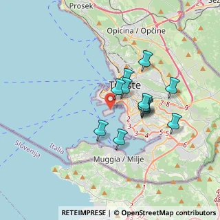 Mappa Punto Franco Nuovo, 34123 Trieste TS, Italia (2.78583)