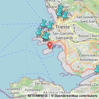 Mappa Punto Franco Nuovo, 34123 Trieste TS, Italia (2.13545)