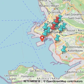 Mappa Punto Franco Nuovo, 34123 Trieste TS, Italia (1.70083)