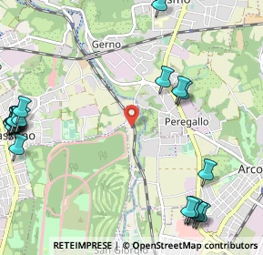 Mappa Via della Stazione, 20853 Biassono MB, Italia (1.5685)