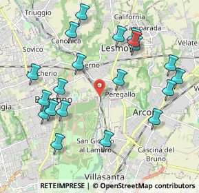 Mappa Biassono-lesmo Parco, 20853 Biassono MB, Italia (2.224)