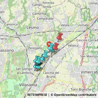 Mappa Via Marche, 20862 Arcore MB, Italia (1.50071)