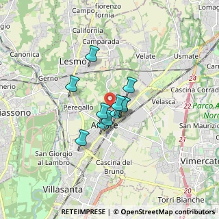 Mappa Via Marche, 20862 Arcore MB, Italia (0.99364)