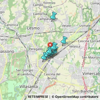 Mappa Via Marche, 20862 Arcore MB, Italia (0.86182)