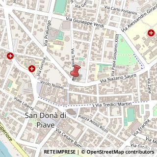 Mappa Via Trento, 2, 30027 San Donà di Piave, Venezia (Veneto)
