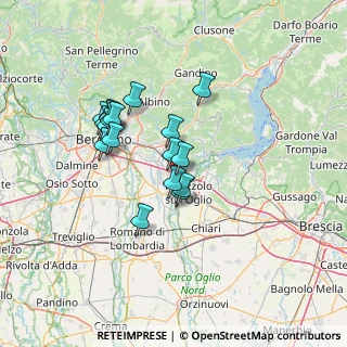 Mappa Via Martiri della Libertà, 24060 Telgate BG, Italia (11.44389)