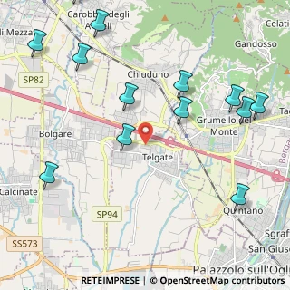Mappa Via Martiri della Libertà, 24060 Telgate BG, Italia (2.71923)