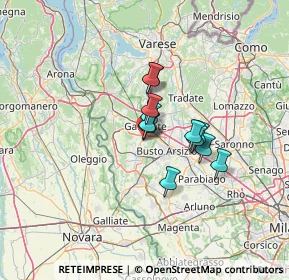 Mappa Via Fratelli Cervi, 21017 Samarate VA, Italia (8.30583)