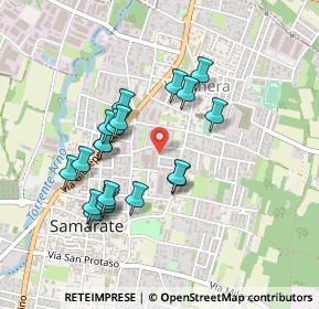 Mappa Via Fratelli Cervi, 21017 Samarate VA, Italia (0.413)