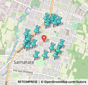 Mappa Via Fratelli Cervi, 21017 Samarate VA, Italia (0.39)