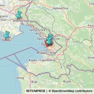 Mappa Piazzale dei Legnami, 34145 Trieste TS, Italia (38.24091)