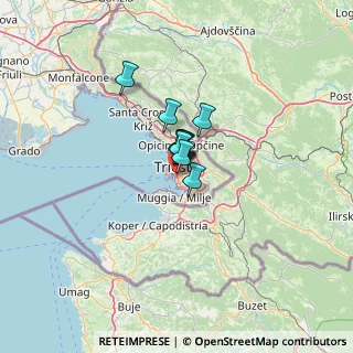 Mappa Piazzale dei Legnami, 34145 Trieste TS, Italia (4.91727)