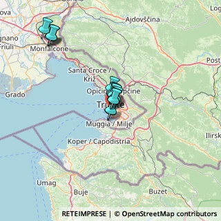 Mappa Piazzale dei Legnami, 34145 Trieste TS, Italia (11.27143)
