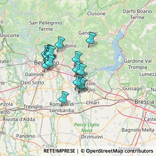 Mappa Via Passerera, 24060 Telgate BG, Italia (11.52778)