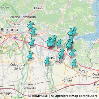 Mappa Via Passerera, 24060 Telgate BG, Italia (5.781)