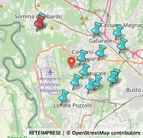 Mappa Via Antonio Gramsci, 21017 Samarate VA, Italia (3.99267)