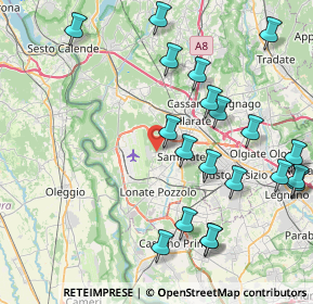 Mappa Via Antonio Gramsci, 21017 Samarate VA, Italia (9.4705)