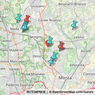 Mappa Via Beato Angelico, 20851 Lissone MB, Italia (4.06909)