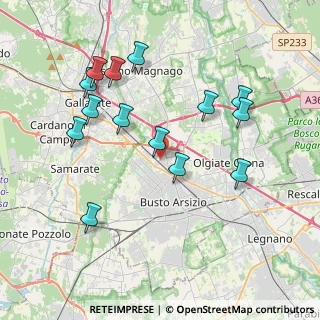 Mappa Via Evangelista Torricelli, 21052 Busto Arsizio VA, Italia (3.96929)