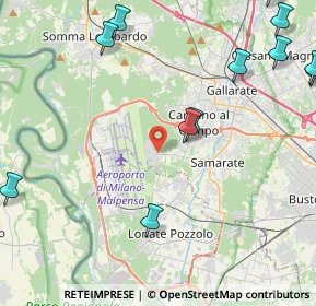 Mappa Via Giovanni Agusta, 21017 Samarate VA, Italia (6.21615)