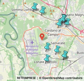 Mappa Via Giovanni Agusta, 21017 Samarate VA, Italia (4.49833)