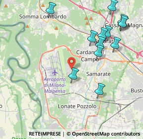 Mappa Via Giovanni Agusta, 21017 Samarate VA, Italia (4.78077)