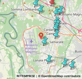 Mappa Via Giovanni Agusta, 21017 Samarate VA, Italia (4.66286)