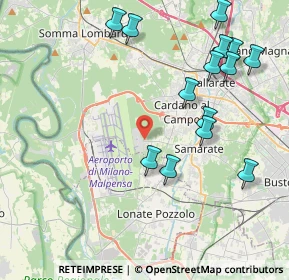 Mappa Via Giovanni Agusta, 21017 Samarate VA, Italia (4.62143)