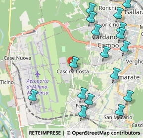 Mappa Via Giovanni Agusta, 21017 Samarate VA, Italia (2.66941)
