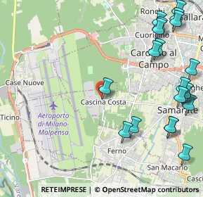 Mappa Via Giovanni Agusta, 21017 Samarate VA, Italia (2.8965)