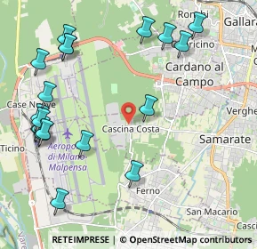 Mappa Via Giovanni Agusta, 21017 Samarate VA, Italia (2.58842)