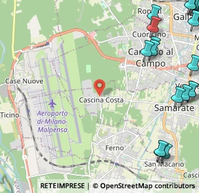 Mappa Via Giovanni Agusta, 21017 Samarate VA, Italia (3.6505)