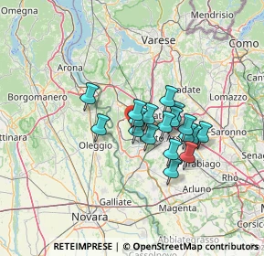 Mappa Via Giovanni Agusta, 21017 Samarate VA, Italia (9.39)