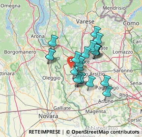 Mappa Via Giovanni Agusta, 21017 Samarate VA, Italia (9.874)