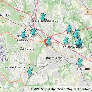 Mappa Via Filippo Meda, 21052 Busto Arsizio VA, Italia (4.83867)