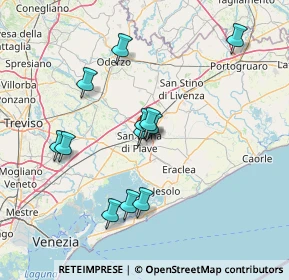 Mappa Via della Ferriera, 30027 San Donà di Piave VE, Italia (13.10917)