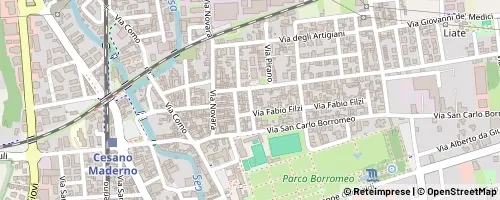 Mappa Cesano Maderno