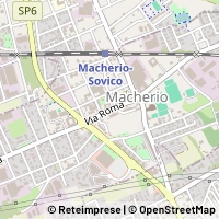 Mapa Macherio