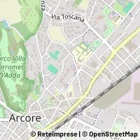 Hartă Arcore