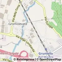 Kaart Grumello del Monte