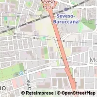 Hartă Cesano Maderno